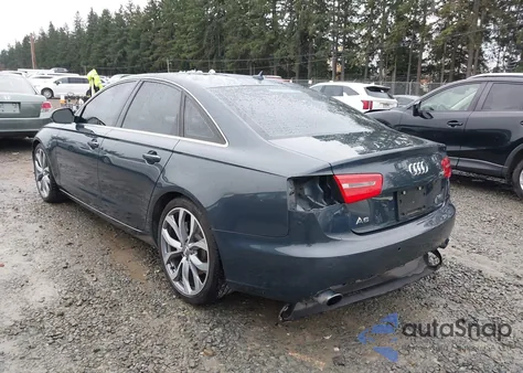 2014 Audi A6 3.0T Premium Plus z USA, uszkodzony, nr VIN WAUFGAFC6EN137139